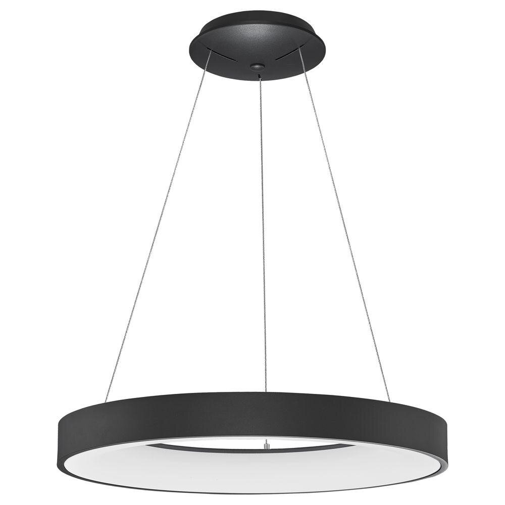 LED Pendelleuchte Rando Thin in Schwarz-satiniert 50W 3250lm