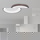 LED Deckenleuchten Rando Thin in Braun 50W 3250lm