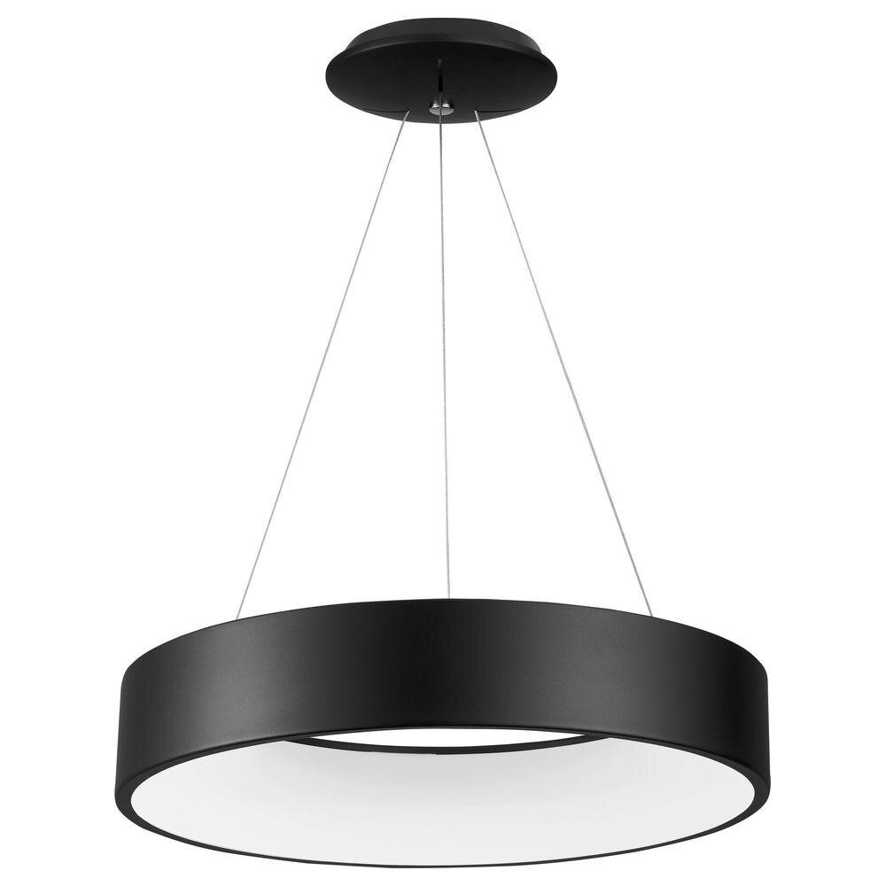 LED Pendelleuchte Rando in Schwarz 42W 2520lm