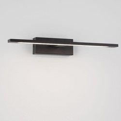 LED Wandleuchte Mondrian in Schwarz 12W 913lm IP44