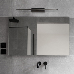 LED Wandleuchte Mondrian in Schwarz 20W 1615lm IP44