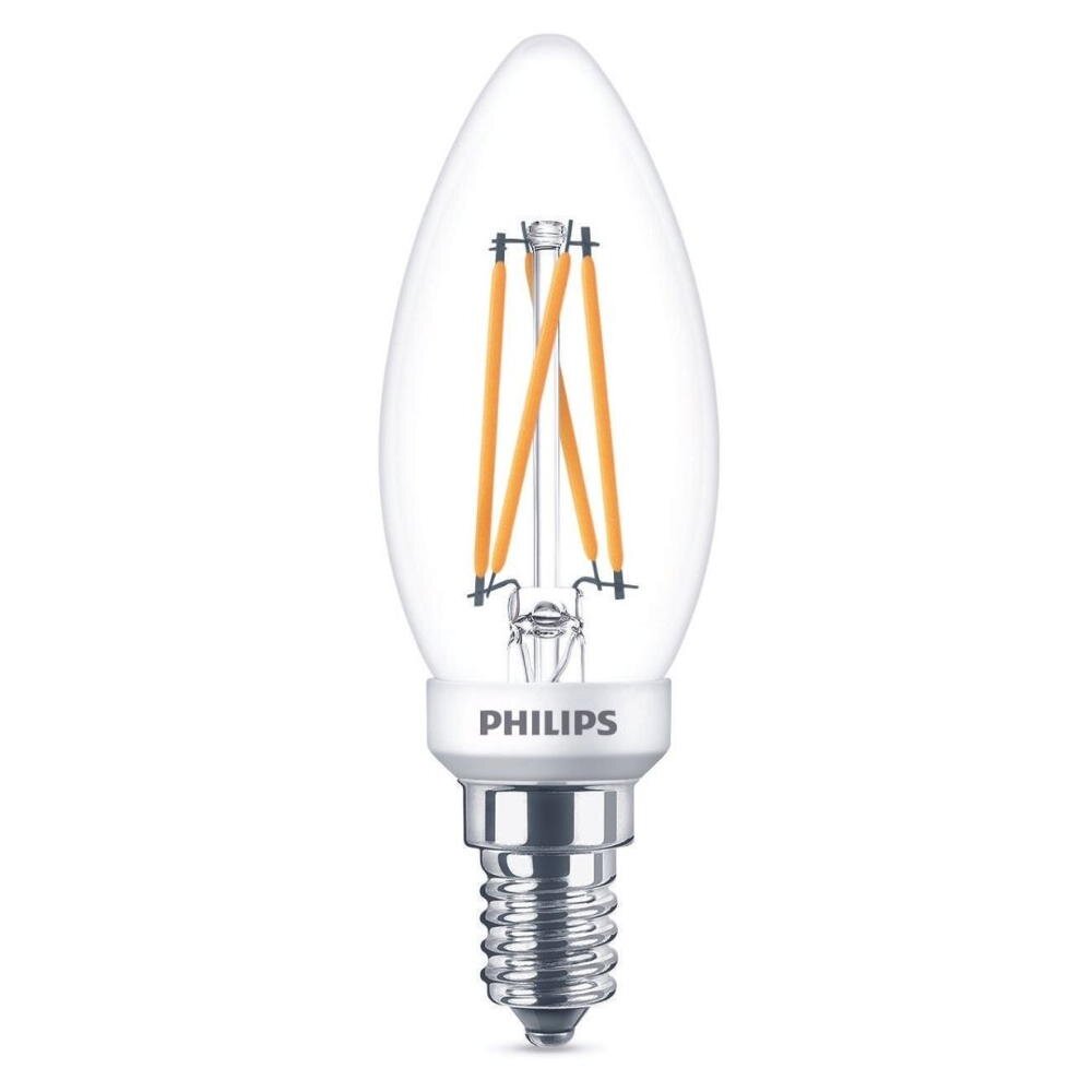 Philips LED Lampe ersetzt 40 W, E14 Kerzenform B35, klar, warmweiß, 475 Lum günstig online kaufen