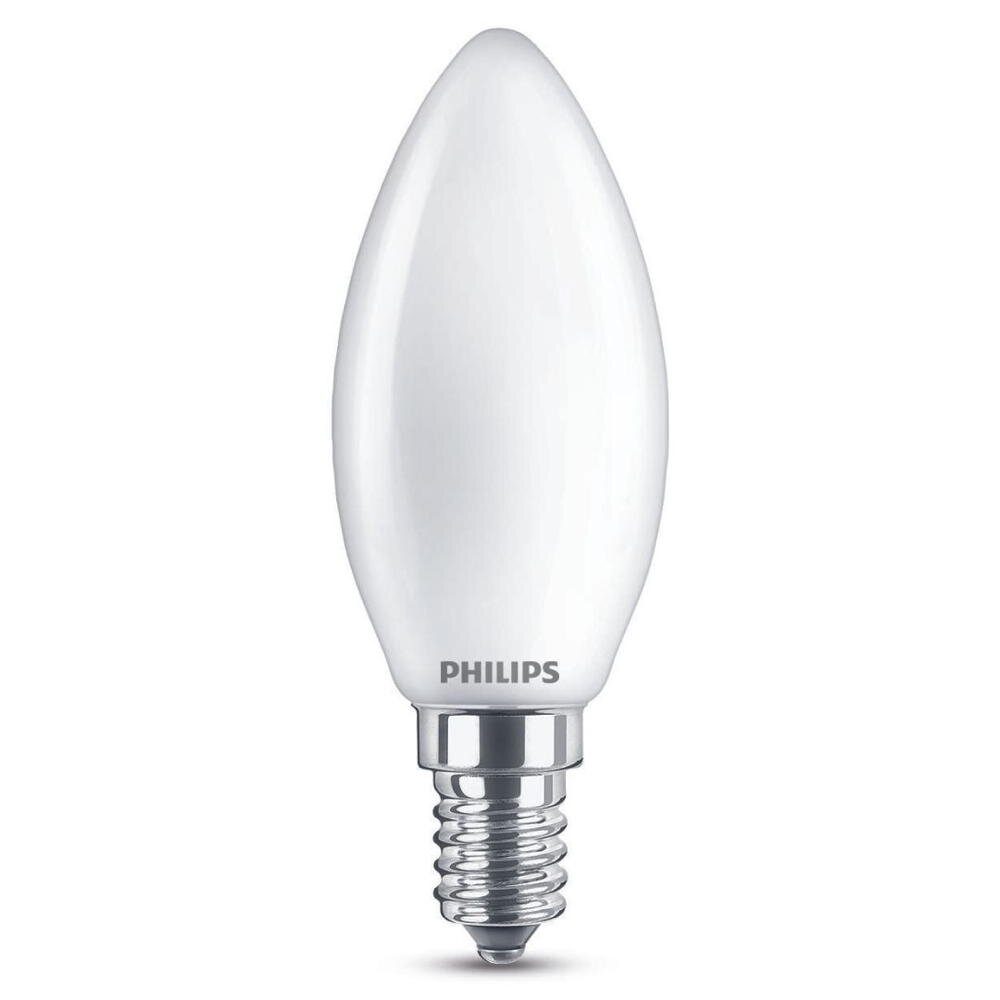 Philips LED Lampe ersetzt 40 W, E14 Kerzenform B35, weiß, warmweiß, 475 Lum günstig online kaufen