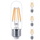 Philips LED Lampe ersetzt 60 W, E27 Röhrenform T30, klar, warmweiß, 806 Lumen, nicht dimmbar