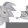 LED Leuchtmittel GU10 in Silber 12,5W 1000lm 2700K