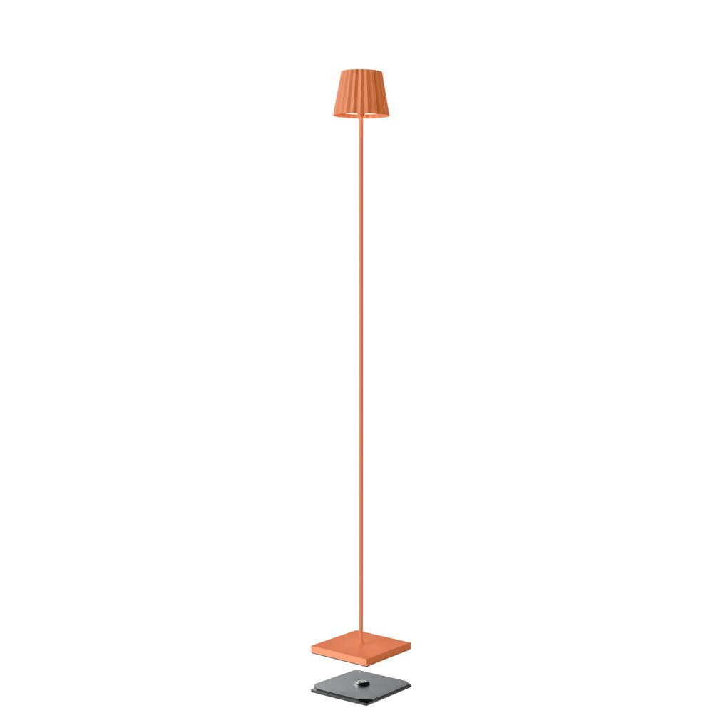 LED Akku Stehleuchte Troll 2.0 in Orange 2x 1,1W 230lm IP54