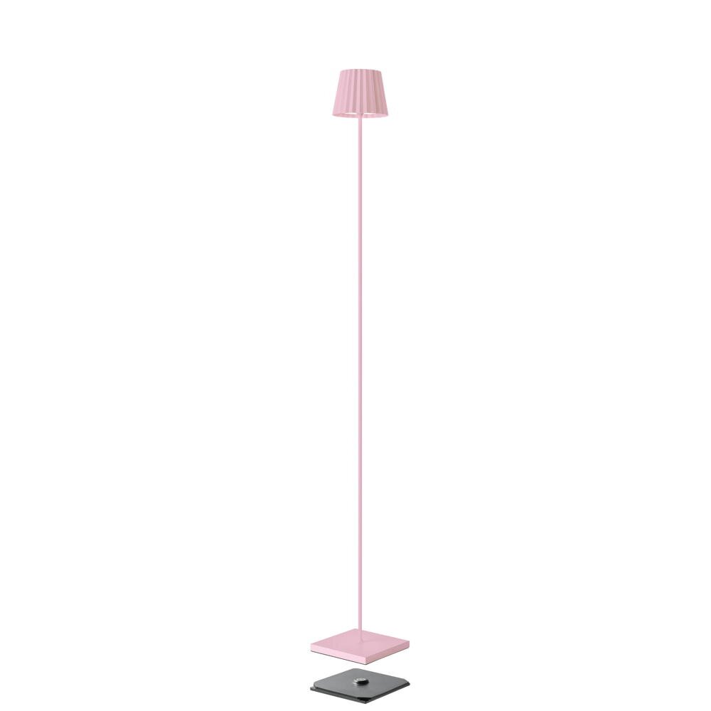 LED Akku Stehleuchte Troll 2.0 in Pink 2x 1,1W 230lm IP54