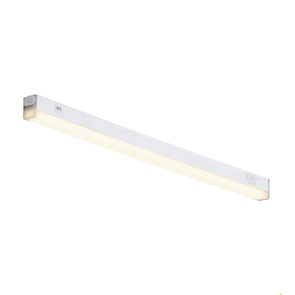 LED Wand- und Deckenleuchte Batten in Weiß 9W 980lm 585mm günstig online kaufen