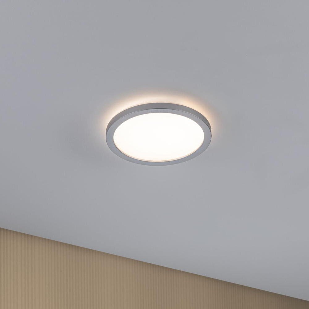 LED Deckenleuchte Atria Shine in Chrom-matt 11,2W 850lm 3000K rund