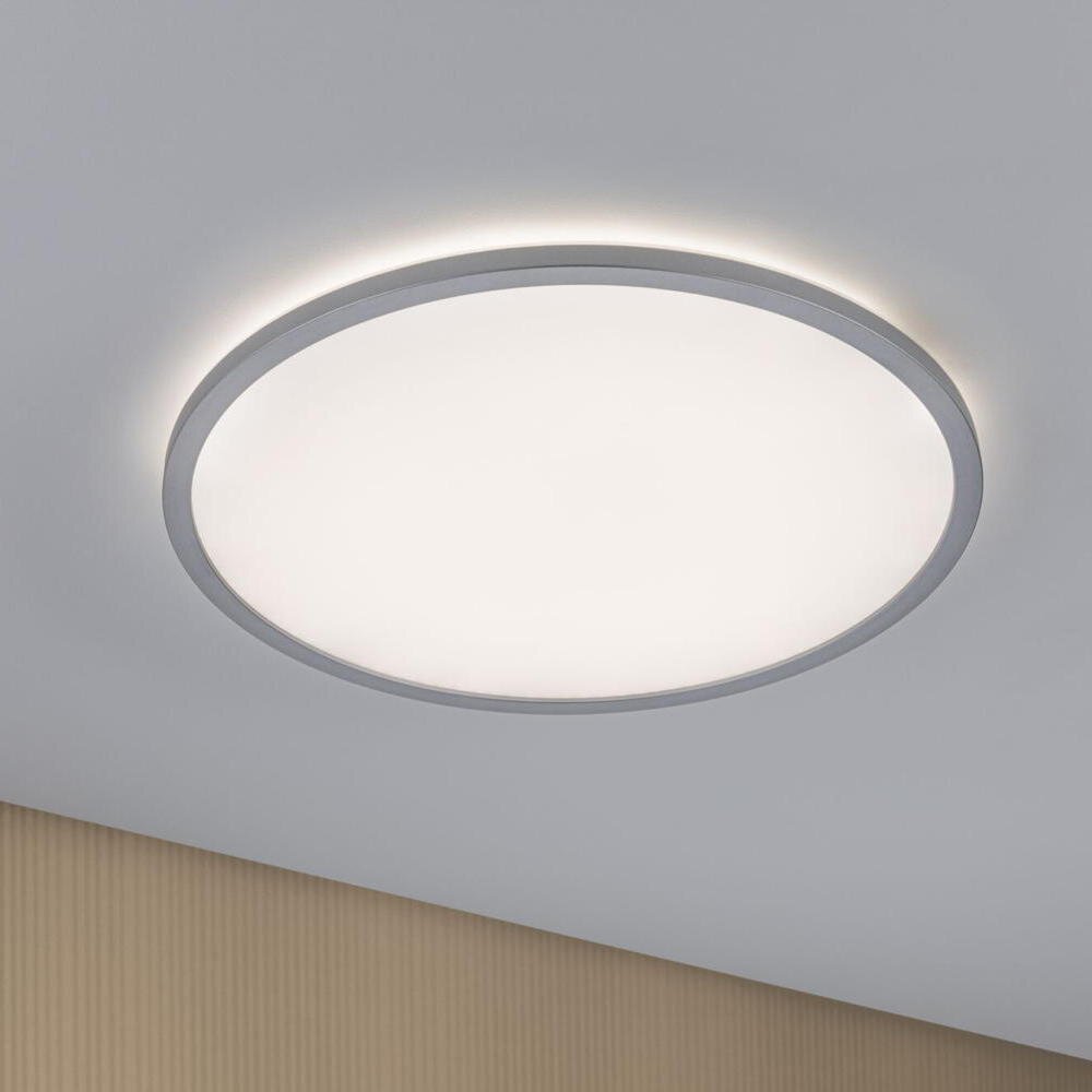 LED Deckenleuchte Atria Shine in Chrom-matt 22W 2300lm 3000K rund