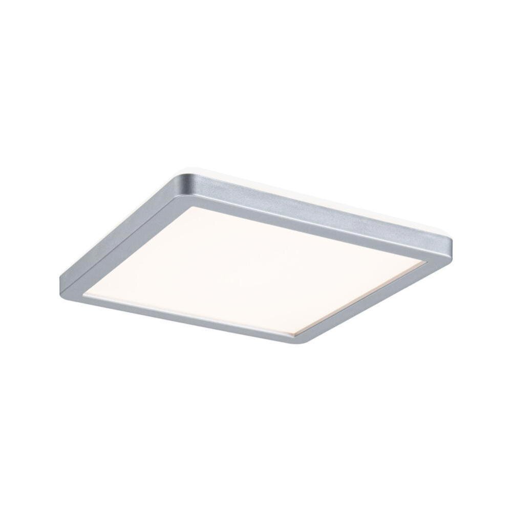 LED Deckenleuchte Atria Shine in Chrom-matt 11,2W 900lm 3000K quadratisch günstig online kaufen