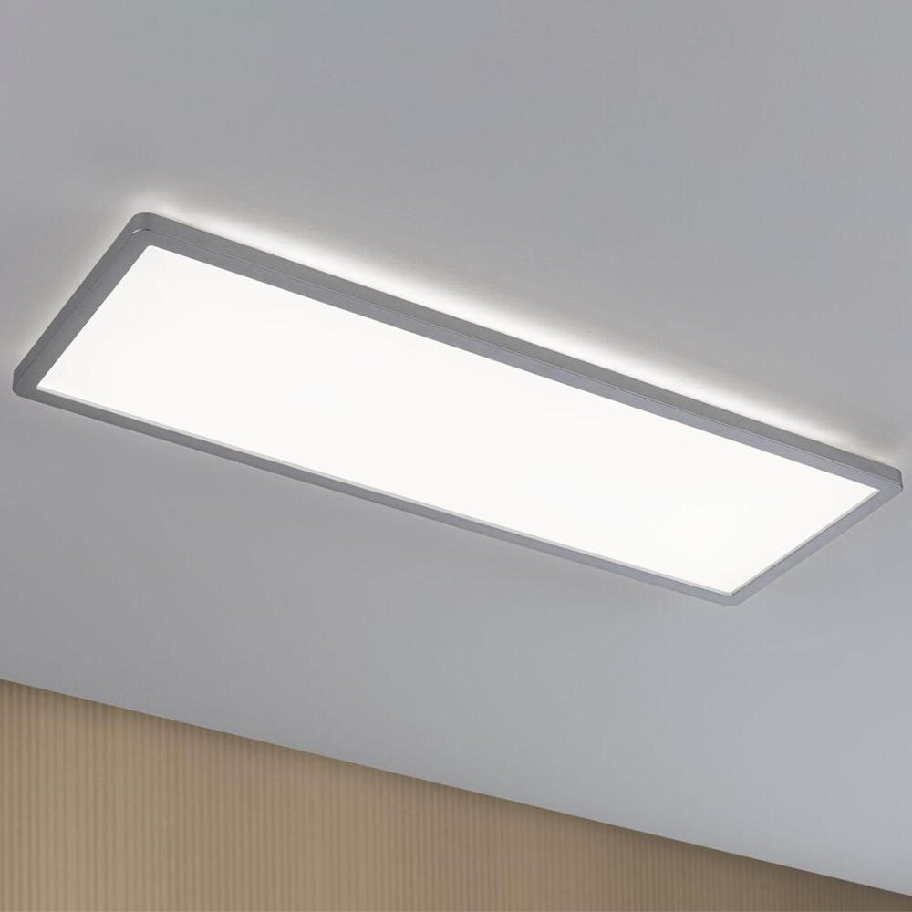 LED Deckenleuchte Atria Shine in Chrom-matt 22W 1800lm 4000K