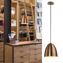 Pendelleuchte Para Cone 20, E27, Aluminium, Stahl, mit...