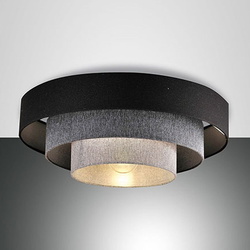 Deckenleuchte Brava in Schwarz und Grau E27 [Gebraucht -...