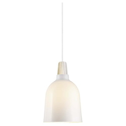 Designer Pendelleuchte Karma, esche, 140 mm, by...