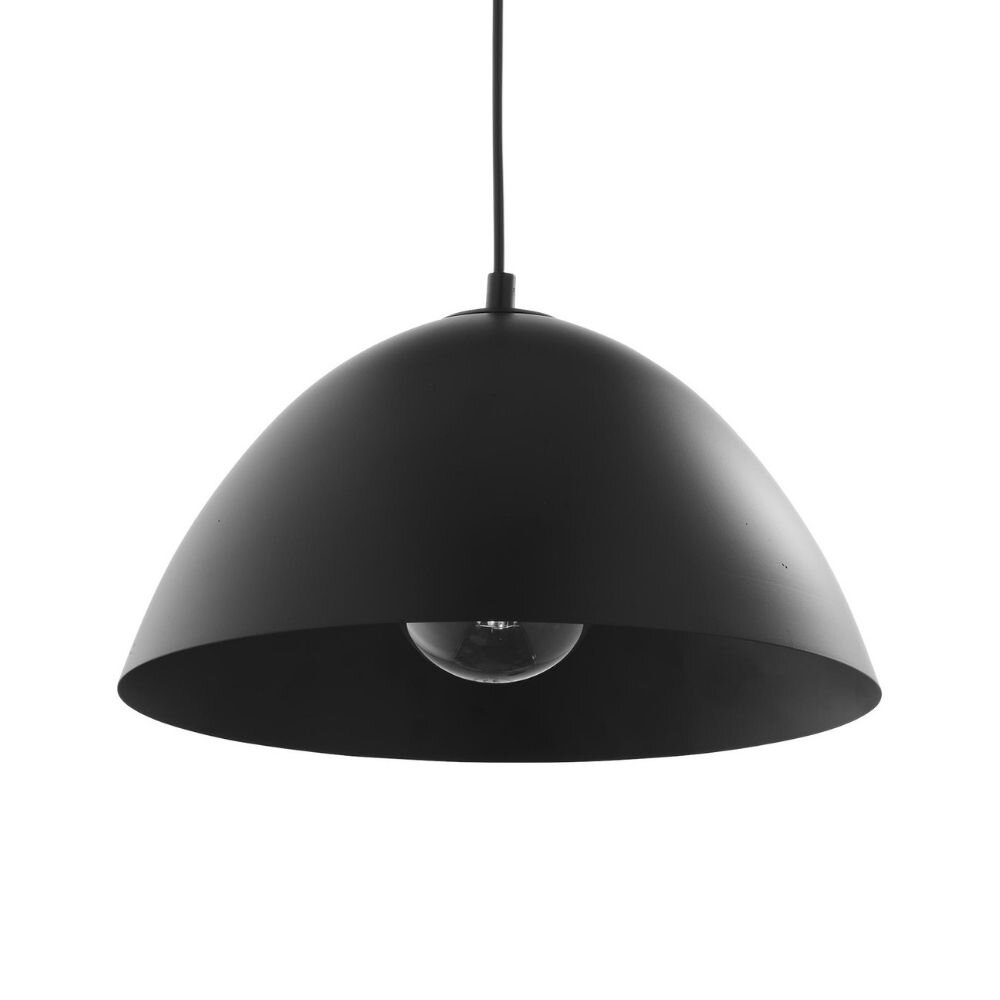 famlights | Pendelleuchte Lean in Schwarz E27 330mm günstig online kaufen