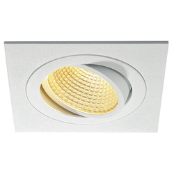 Einflammiger LED-Einbaustrahler New Tria 1, eckig,...