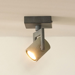 Einflammiger LED-Leuchtenspot Conni in Betonoptik...