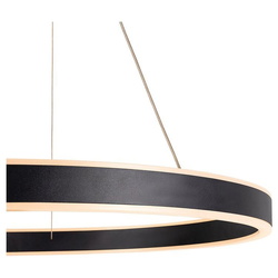 LED Pendelleuchte One in Schwarz 24W 830lm [Gebraucht -...