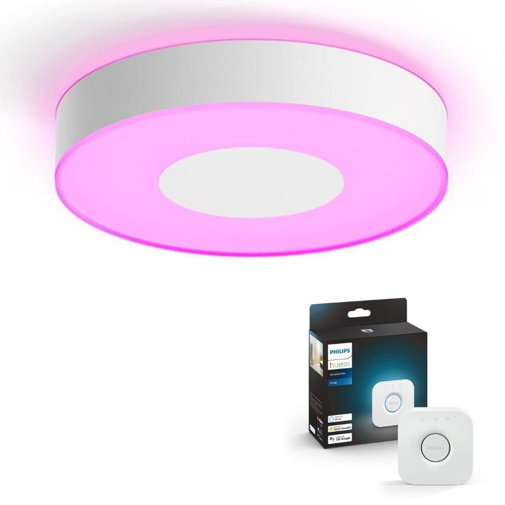 Philips Hue Bluetooth Deckenleuchte Infuse White & Color Ambiance in Weiß 33,5W 2350lm mit Bridge