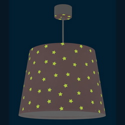 Pendelleuchte Star Light in Rosa E27