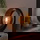 famlights | Tischleuchte Jona in Altsilber E27