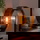 famlights | Tischleuchte Jona in Altsilber E27