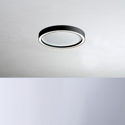 LED Deckenleuchte Aura in Schwarz und Weiß 16,5W...