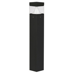 LED Wegeleuchte in Schwarz 22W 2500lm IP54 eckig