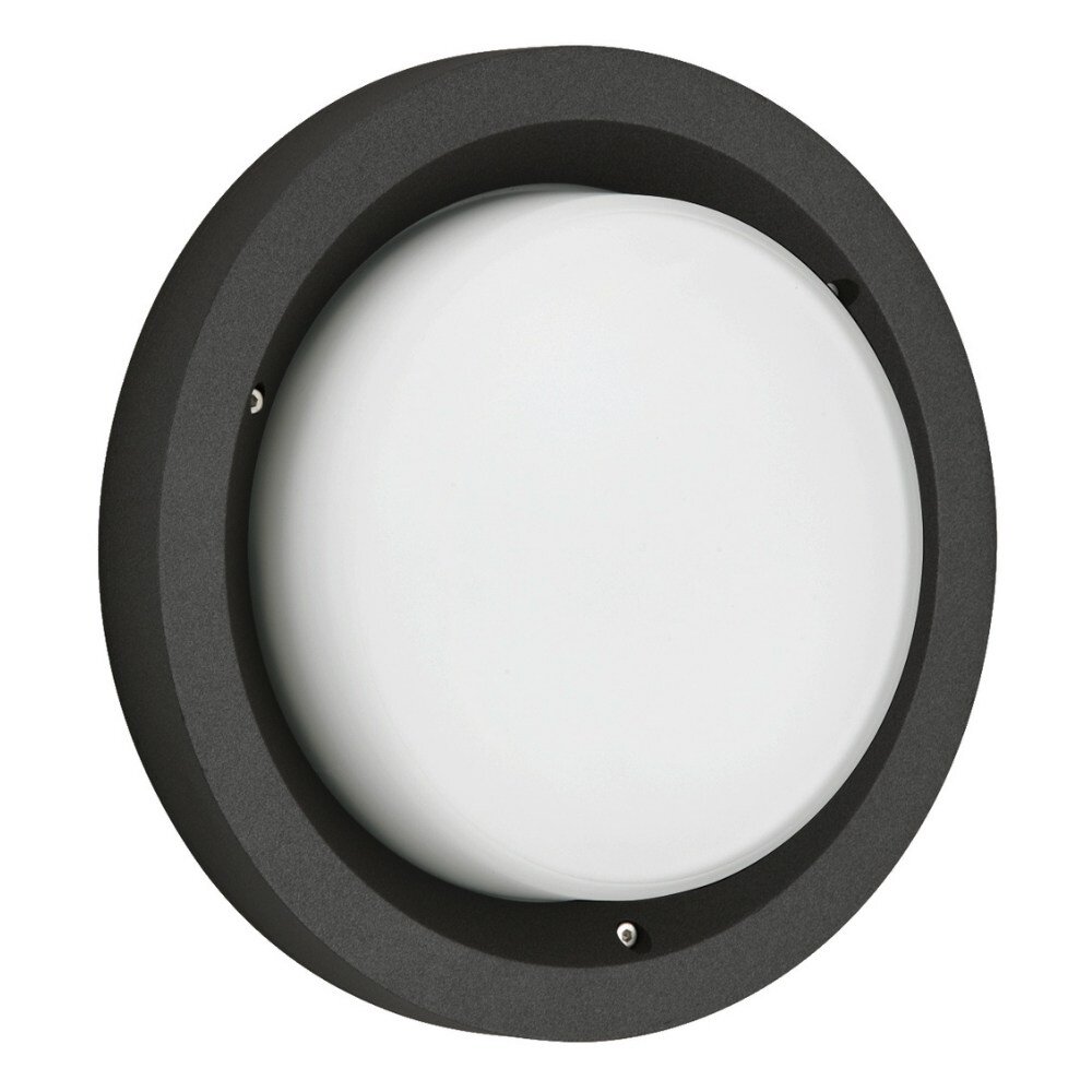 LED Wandleuchte in Schwarz und Weiß 12W 1200lm IP54