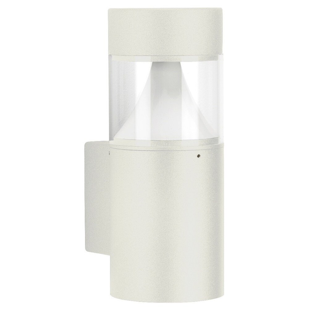 LED Wandleuchte in Weiß und Transparent 9W 1200lm IP54