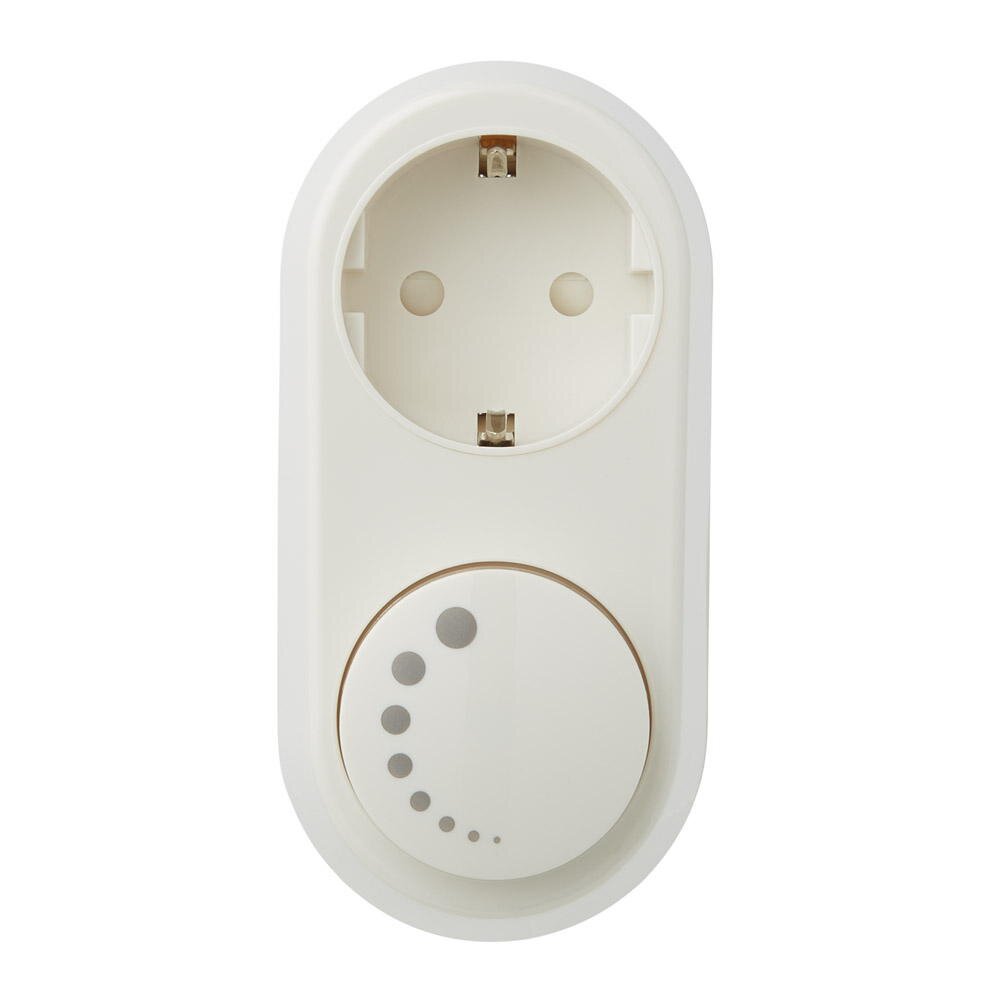 Zigbee Drehdimmer 1-100W  in Weiß günstig online kaufen