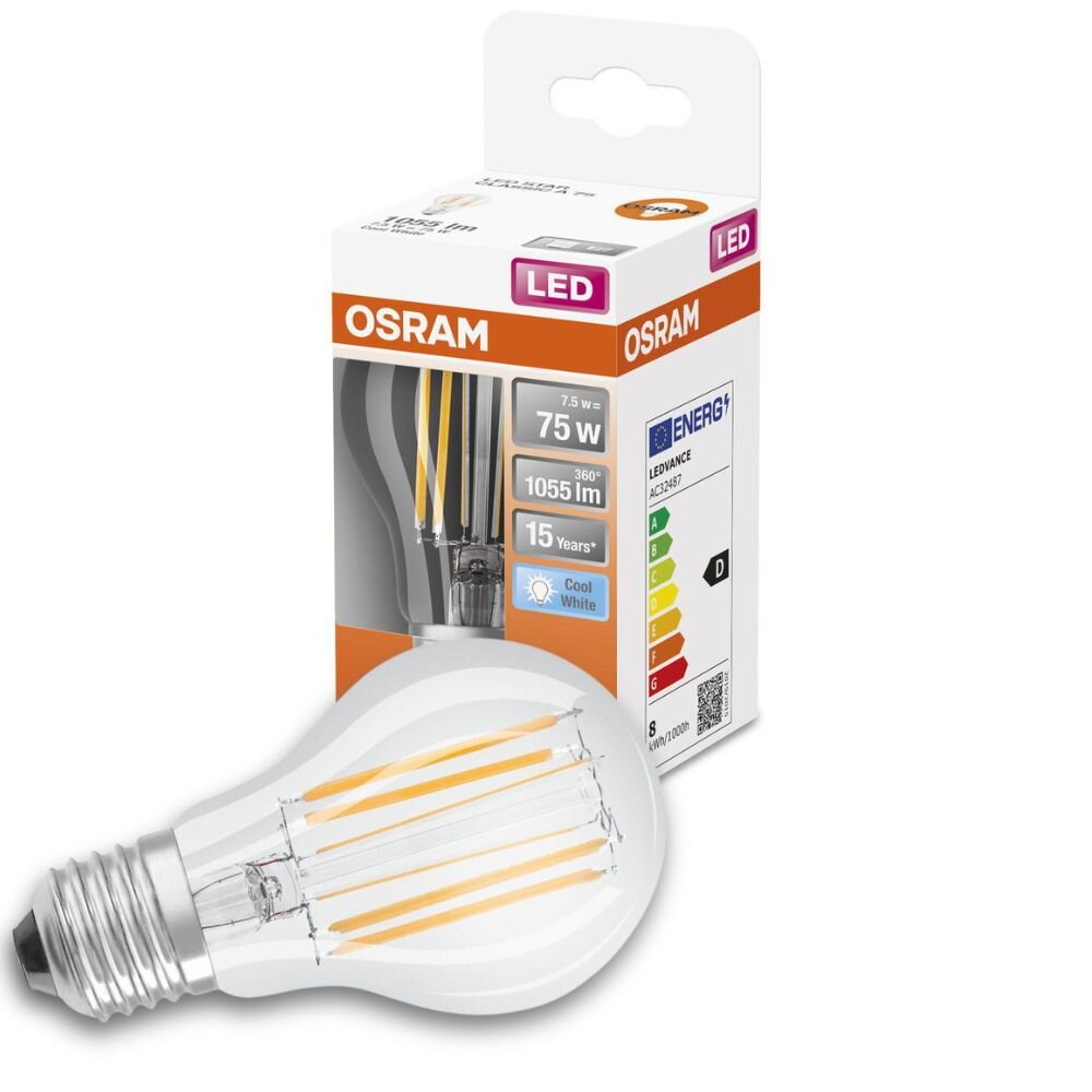 Osram LED Leuchtmittel Classic ST CLAS A E 27, 8 W