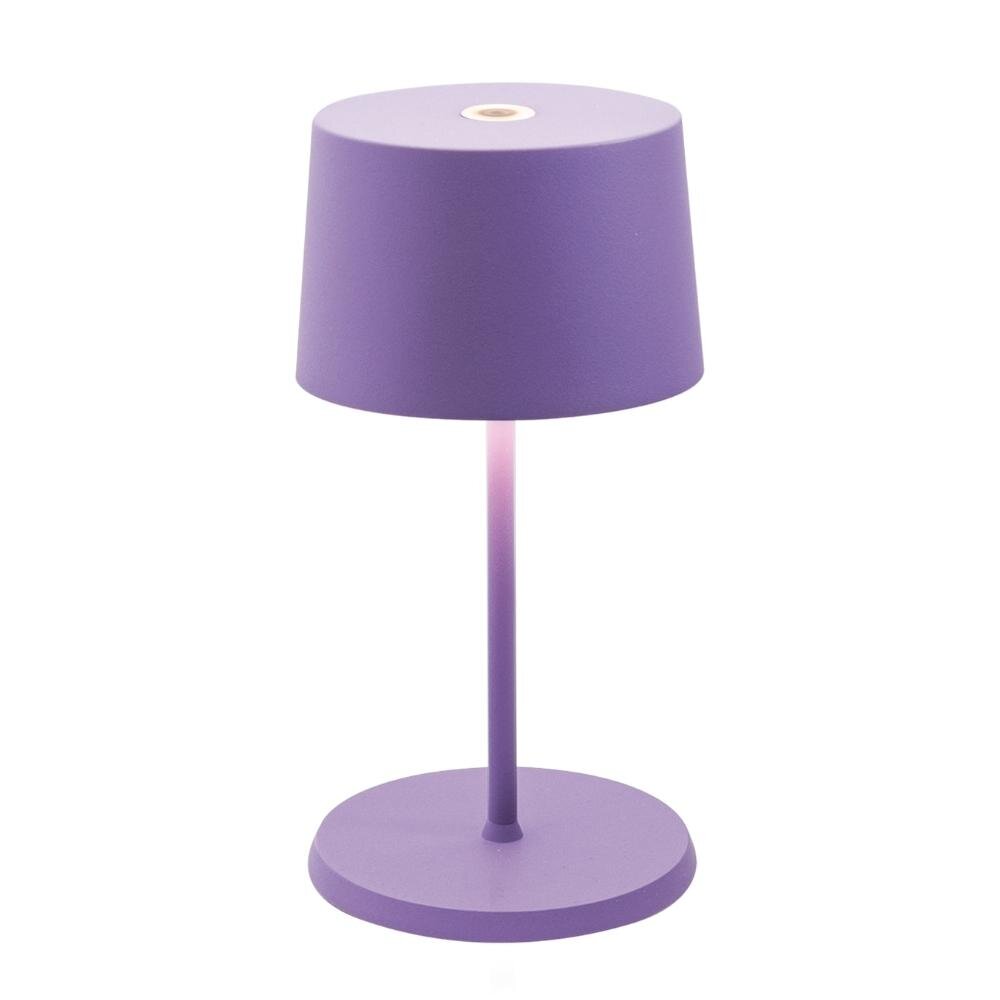 LED Akku Tischleuchte Olivia Mini in Lila 2,2W 150lm IP65 günstig online kaufen