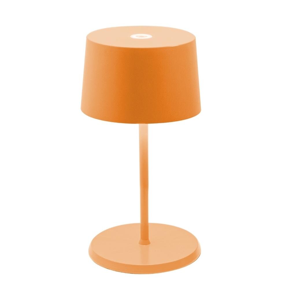 LED Akku Tischleuchte Olivia Mini in Orange 2,2W 150lm IP65 günstig online kaufen