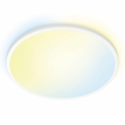 LED Deckenleuchte tunable White in Weiß 22W 2450lm...