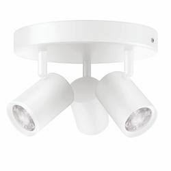 LED Deckenspot RGBW in Weiß 3x 5W 1035lm