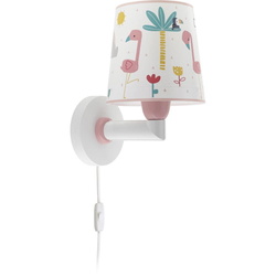 Kinderzimmer Wandleuchte P Flamingo in Mehrfarbig und...