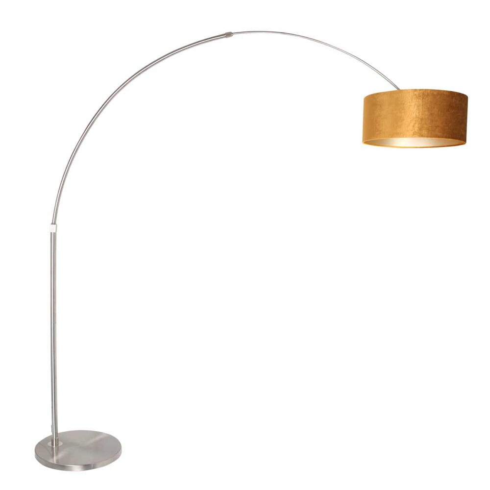 Stehleuchte Sparkled Light in Silber und Gold E27 500mm günstig online kaufen