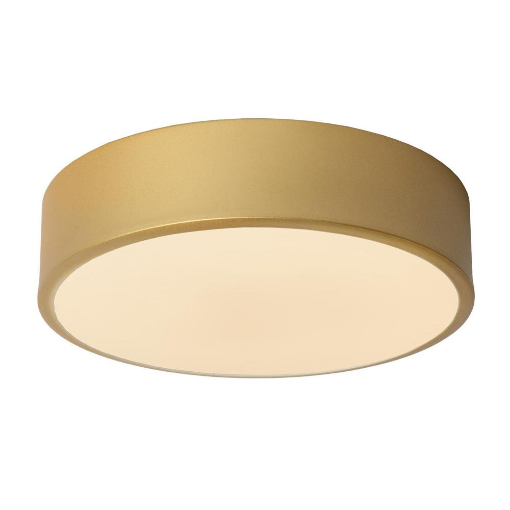 LED Deckenleuchte Unar in Gold-matt 12W 840lm 200mm günstig online kaufen