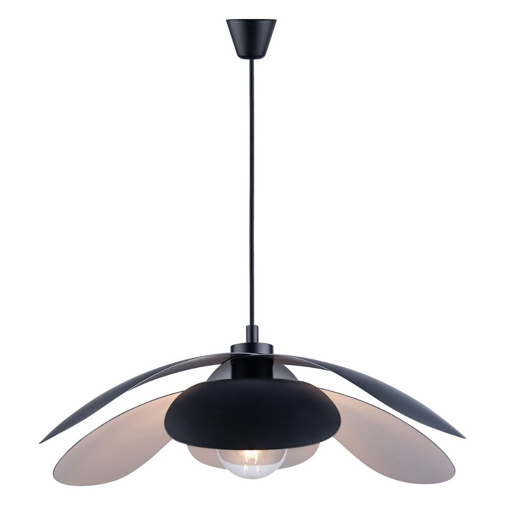 Designer Pendelleuchte Maple in Schwarz E27 by Charlotte Honcke