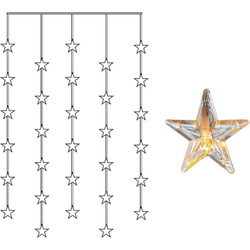LED Lichtervorhang Star Curtain in Transparent 1W 52lm