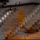 famlights | Stehleuchte Levi in Altsilber E27 1-flammig...
