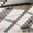 famlights | Stehleuchte Levi in Altsilber E27 1-flammig...