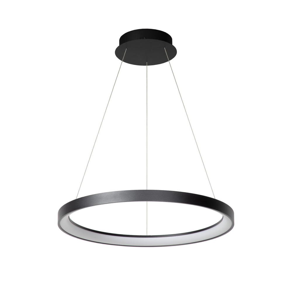 LED Pendelleuchte Vidal in Schwarz und Weiß 48W 2987lm günstig online kaufen