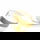Philips Hue Bluetooth White Ambiance LED Tischleuchte Iris Special Edition in Gold un Transparent 8,2W 570lm