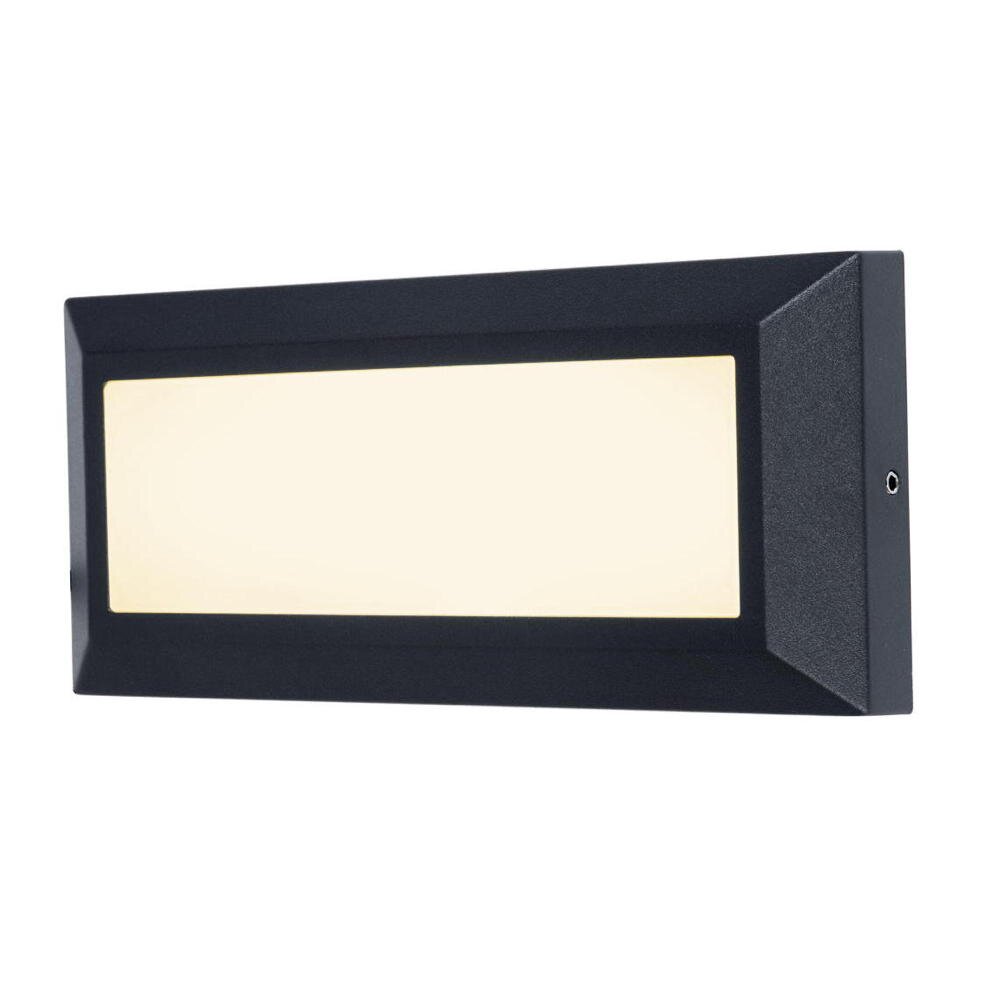 LED Wandleuchte Helena in Schwarz-matt und Weiß 11W 450lm IP54