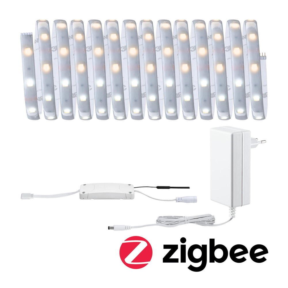 Paulmann Esszimmer Flur Küche LED IP44 modern Silber Kunststoff 1-flammig