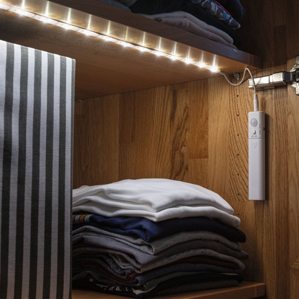 Paulmann Batterie Küche Schlafzimmer Wohnzimmer LED modern Weiß Kunststoff 1-flammig