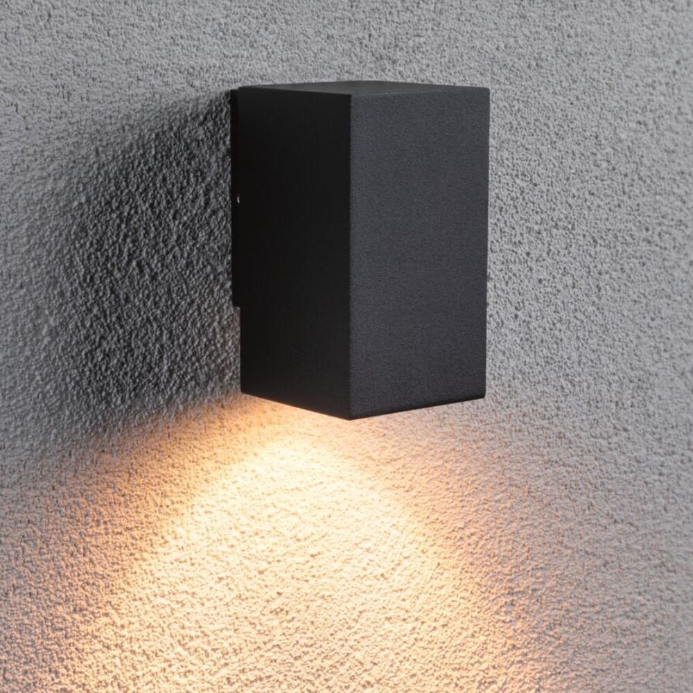 Paulmann Flame Balkon Garage & Carport LED IP44 modern Anthrazit Metall 1-flammig